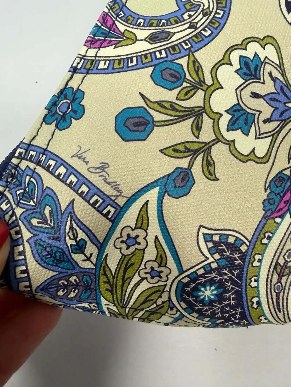 Vera Bradley Paisley Print Cosmetic Makeup Pouch
